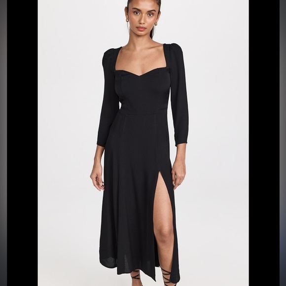 🖤 Reformation Mara Dress in Black - Picture 1 of 11